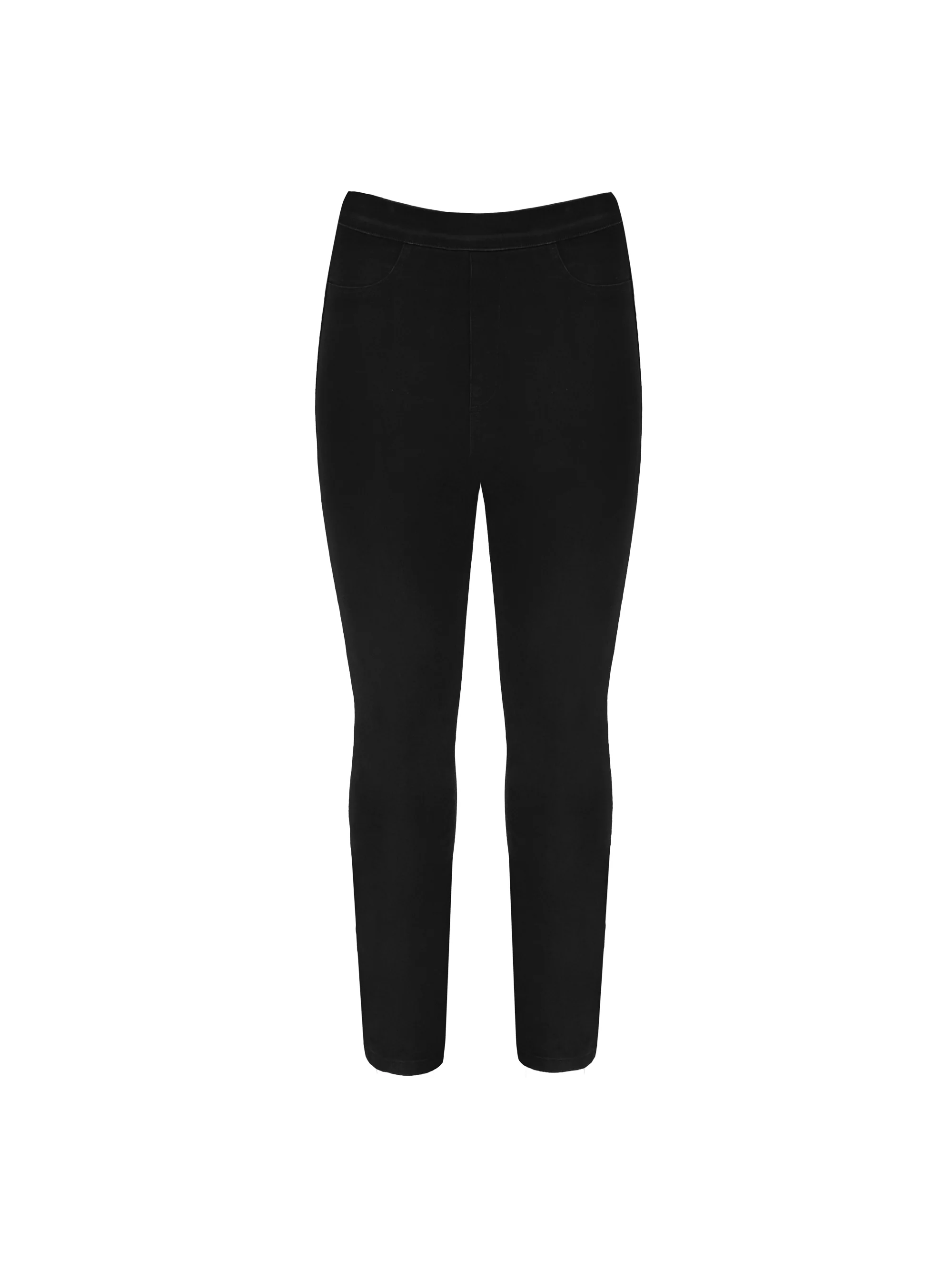 Black Denim Jeggings - Image 4